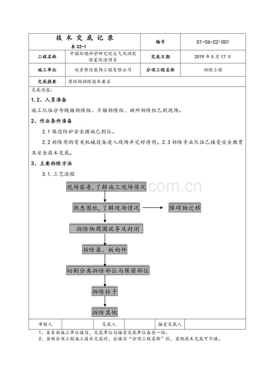 结构拆除技术交底.doc_第2页