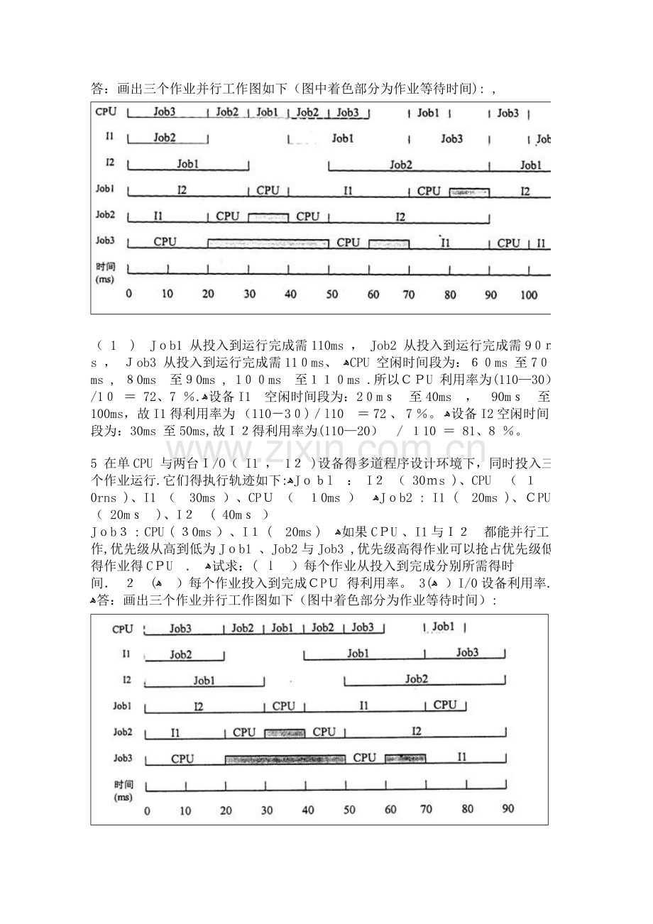 操作系统第五版费祥林-课后习题答案解析参考.doc_第3页