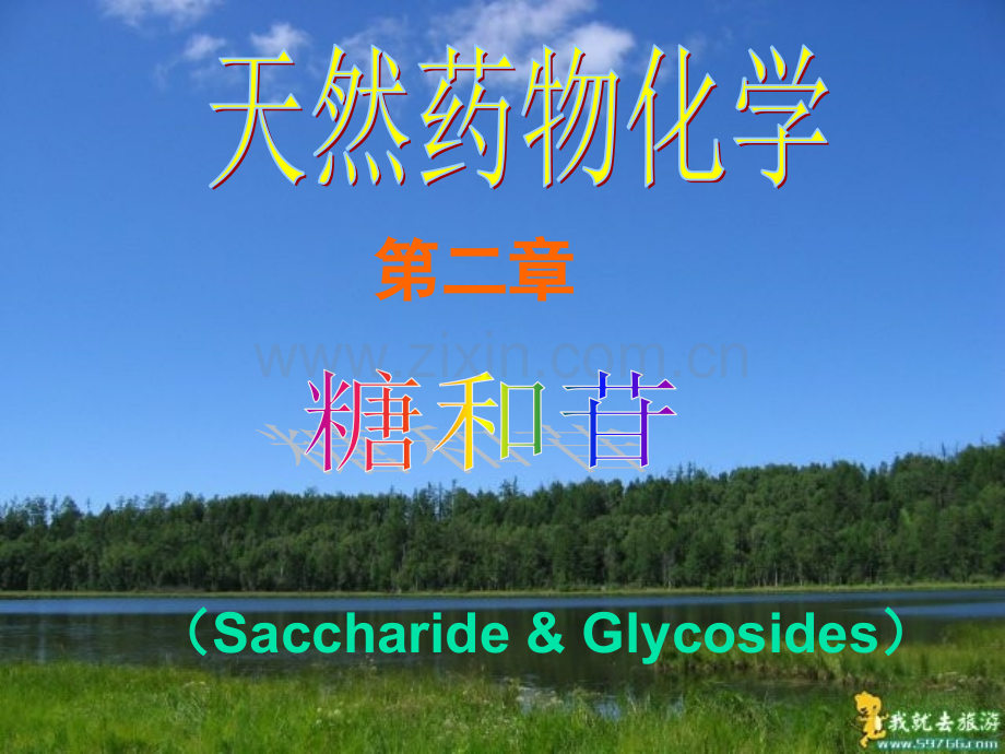 天然药物化学_第二章_糖和Saccharide&Glycosides苷.ppt_第1页