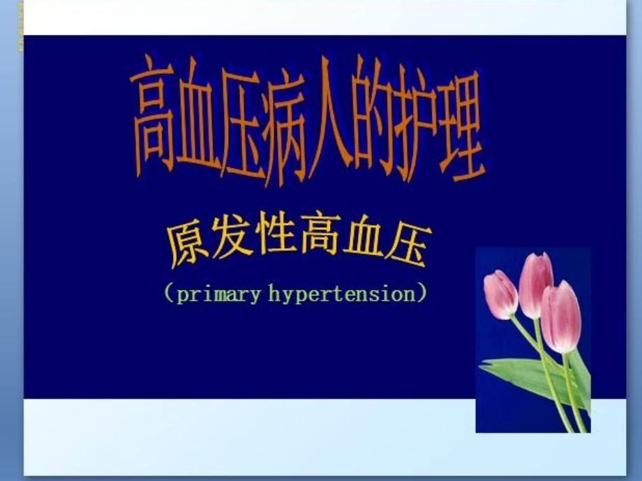 原发性高血压病人的护理T.ppt_第1页