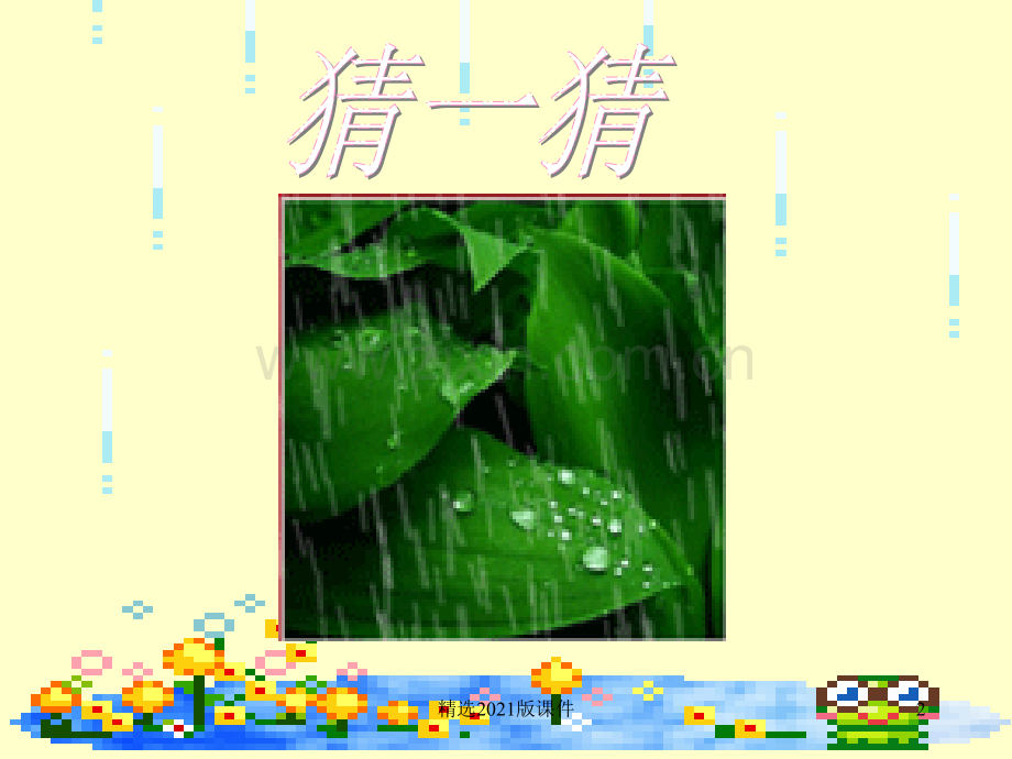 《雨点儿》优秀完整.ppt_第2页