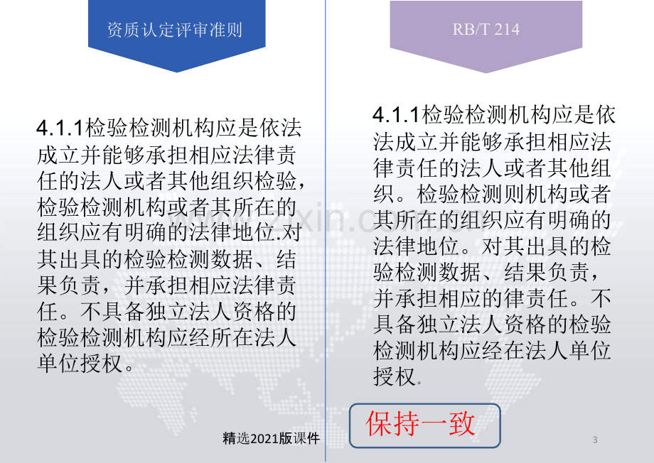 RBT214-2017《检验检测机构资质认定能力评价-检验检测机构通用要求》.ppt_第3页