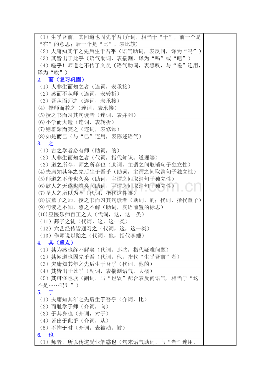 高中语文优秀教学设计《师说》.doc_第3页