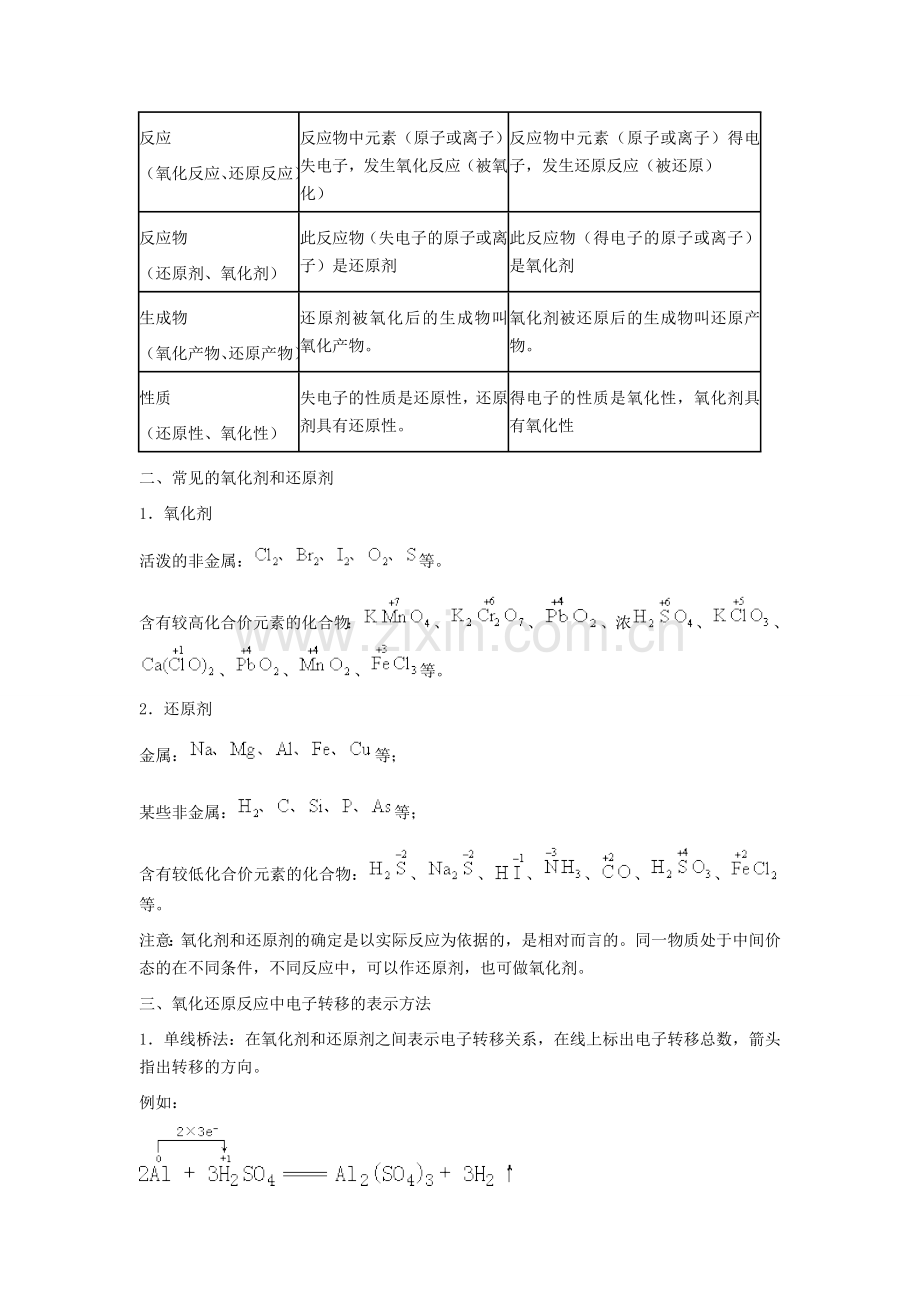 氧化还原反应第二课时教学设计.doc_第2页