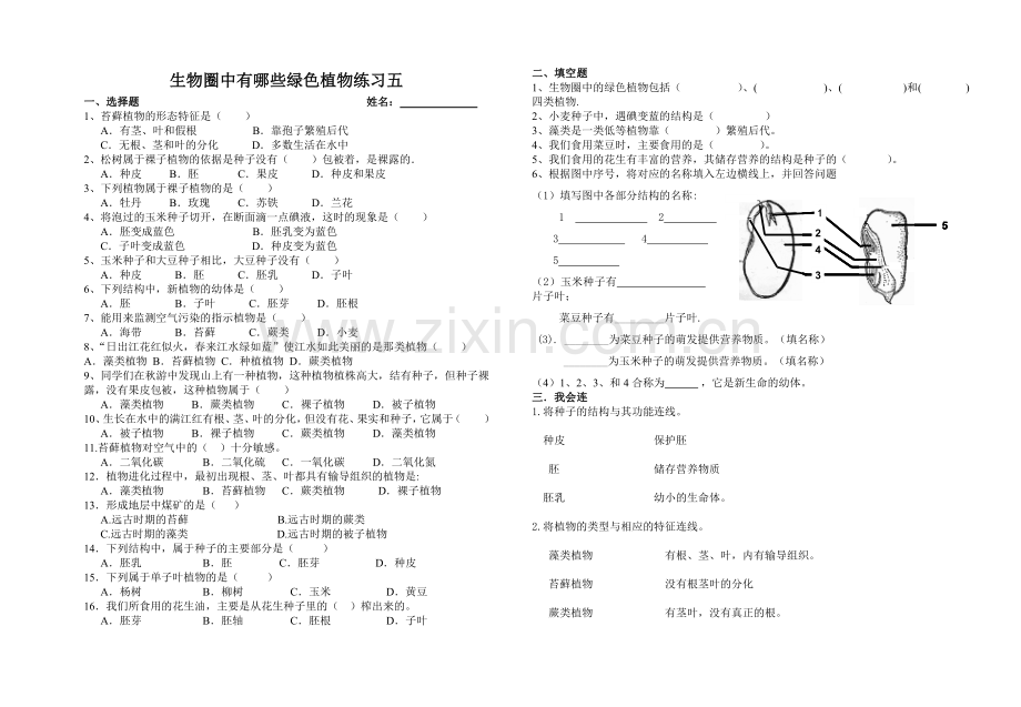 第三单元第一章练习五.doc_第1页