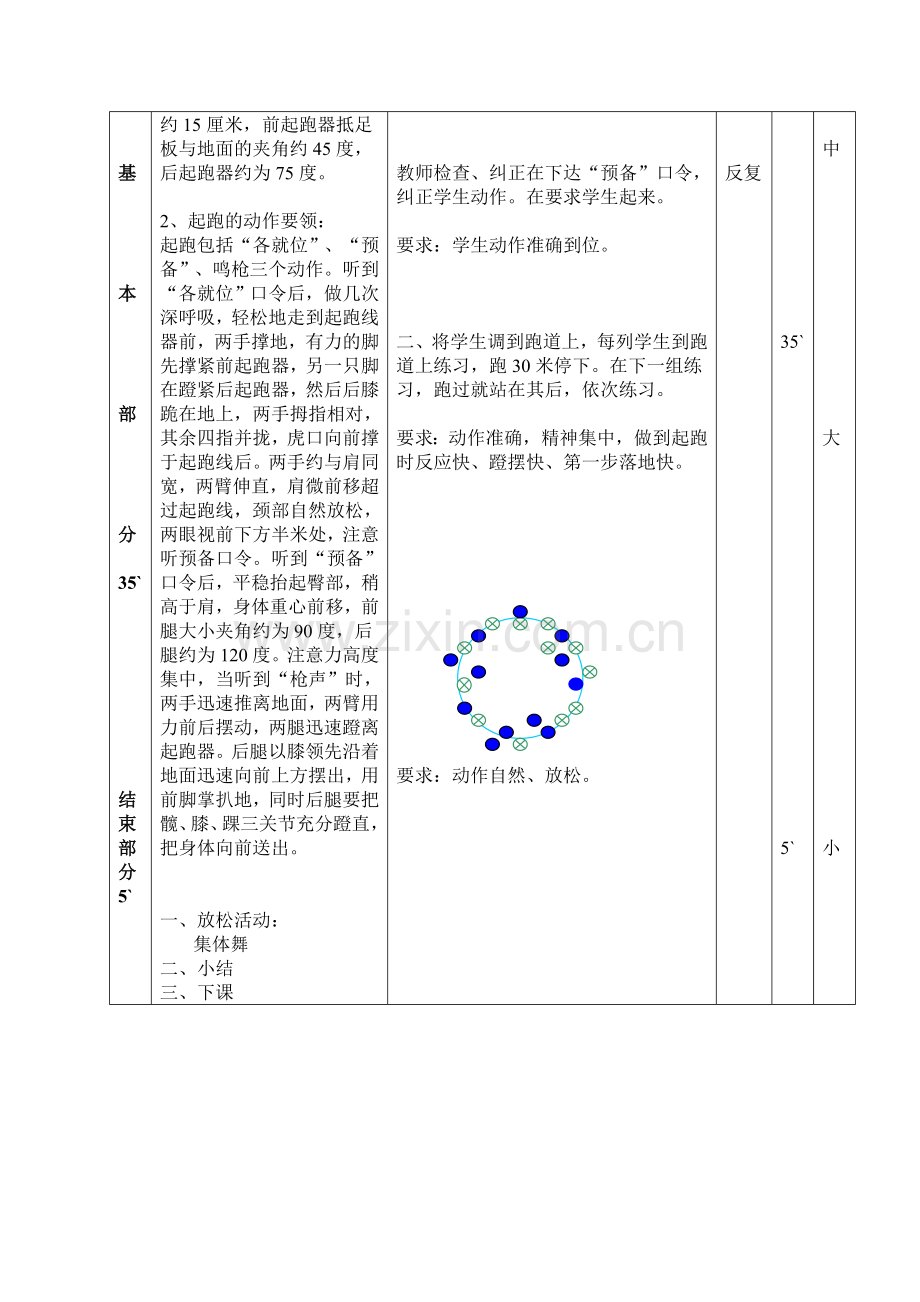 中学体育课教案.doc_第2页