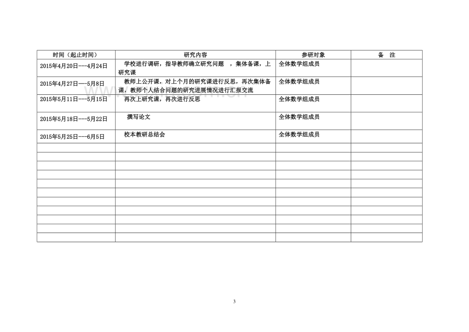 王芳校本教研活动方案.doc_第3页