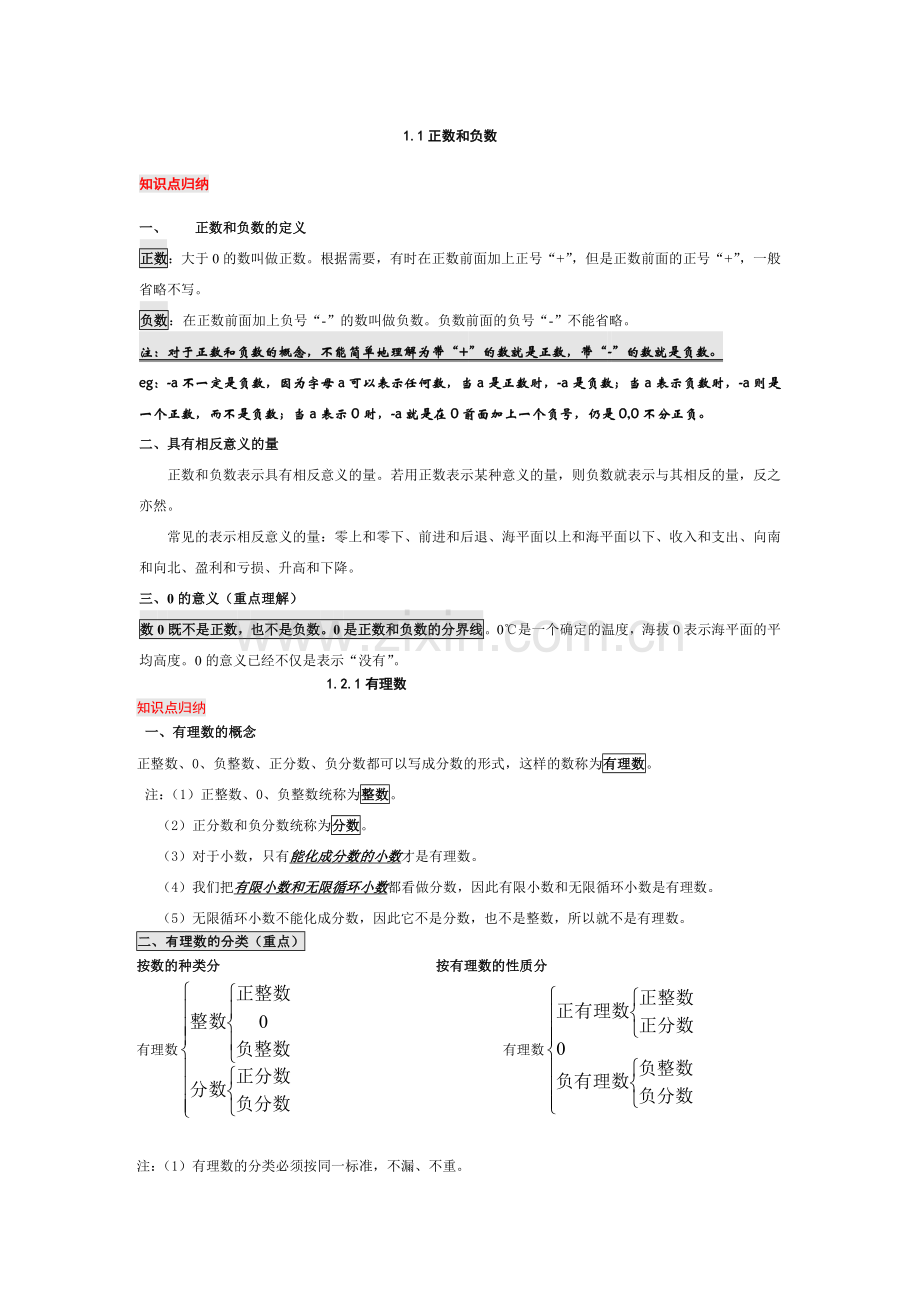 有理数知识点.doc_第1页