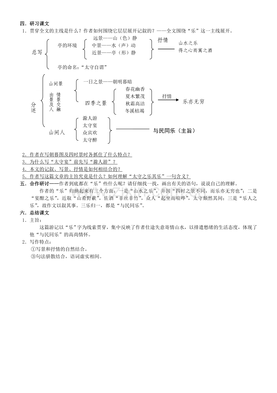 教案：醉翁亭记.doc_第2页