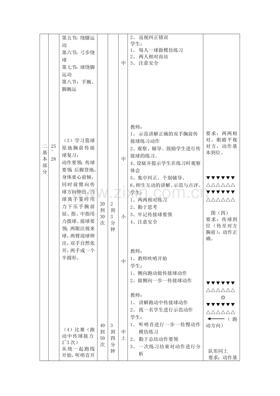 篮球行进间双手胸前传接球.doc_第2页