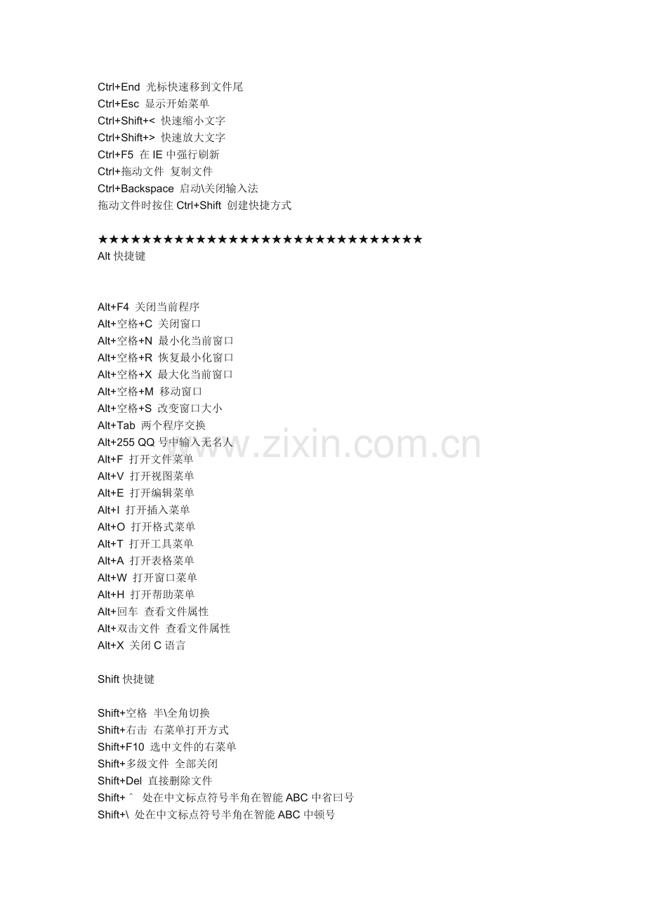 常用电脑快捷键大全.doc_第2页