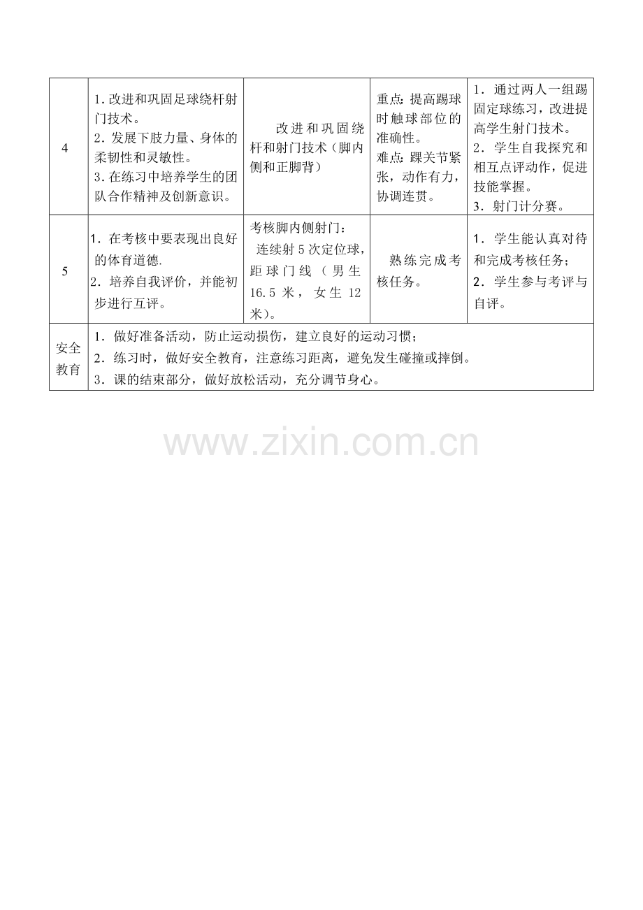 初一年级足球教案(公开课).doc_第2页