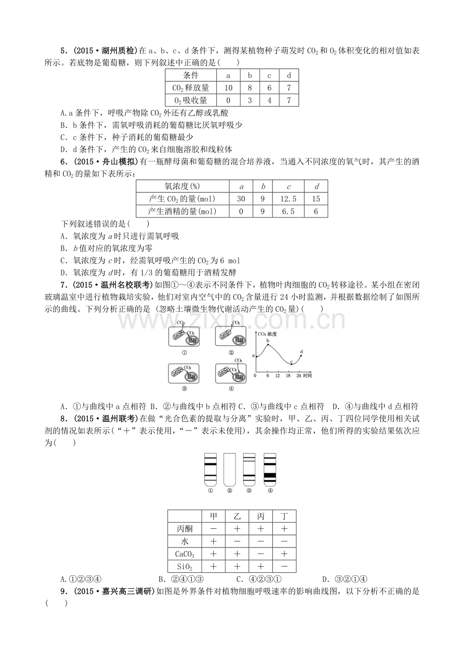 高三生物测试题.doc_第2页