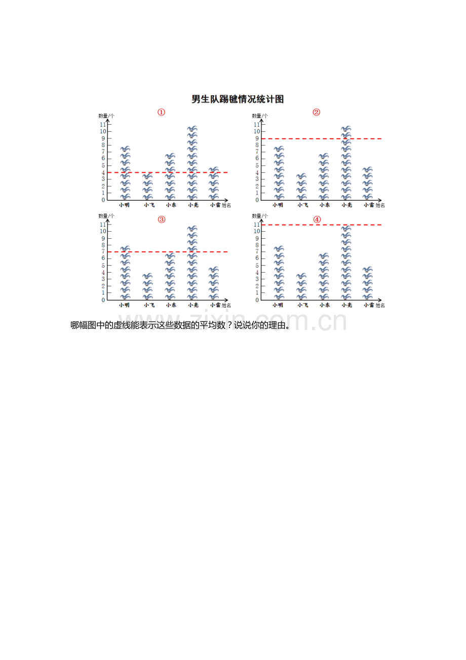 人教小学数学四年级平均数-作业纸.docx_第2页