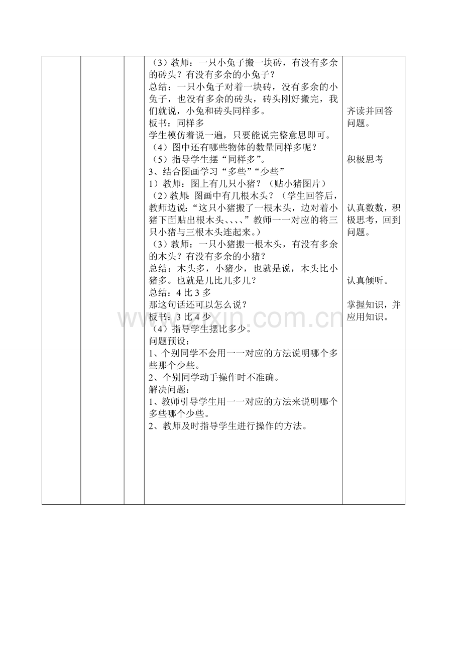 一年级数学上册第二单元-比一比-教案.doc_第2页