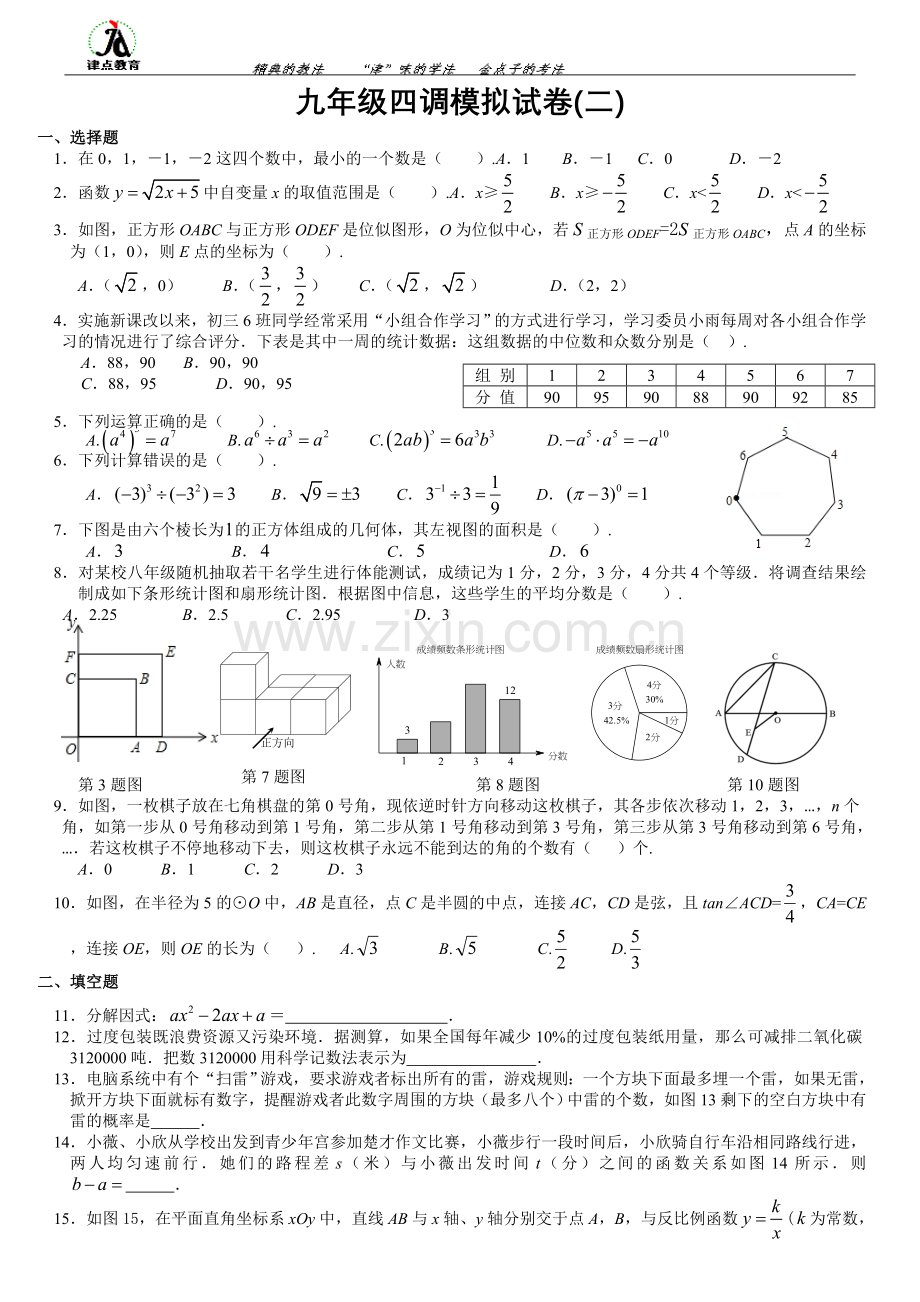 数学模拟试卷.doc_第1页