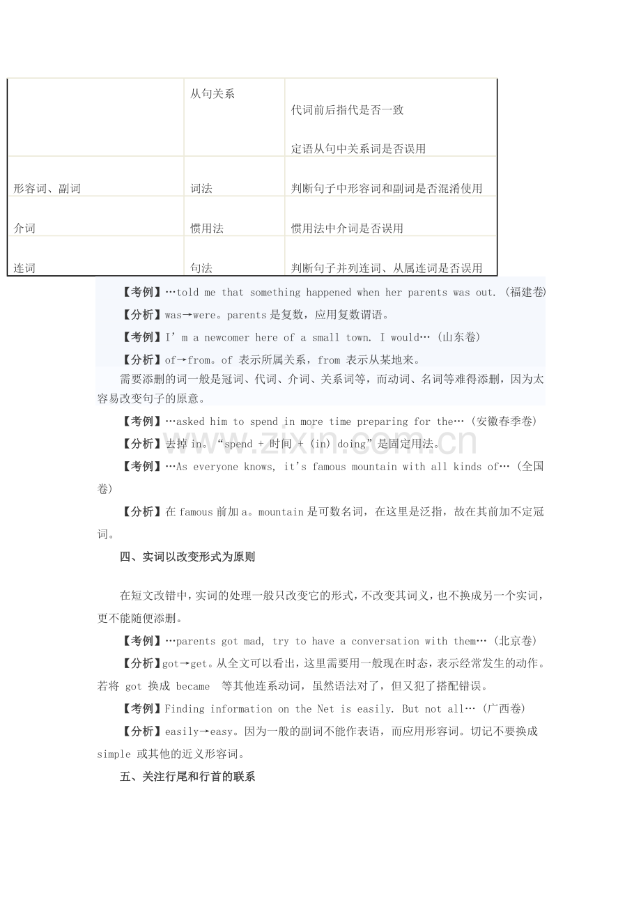 高考英语改错题技巧解析.docx_第3页