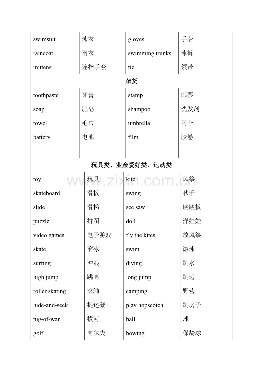 小学英语必背词汇.doc_第3页