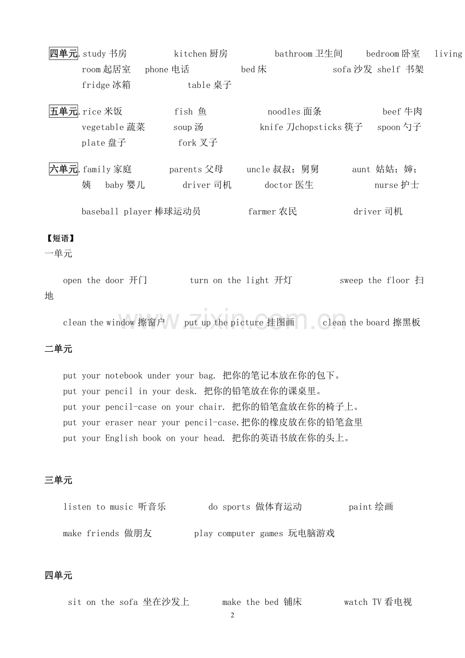 四年级上册英语复习资料.doc_第2页