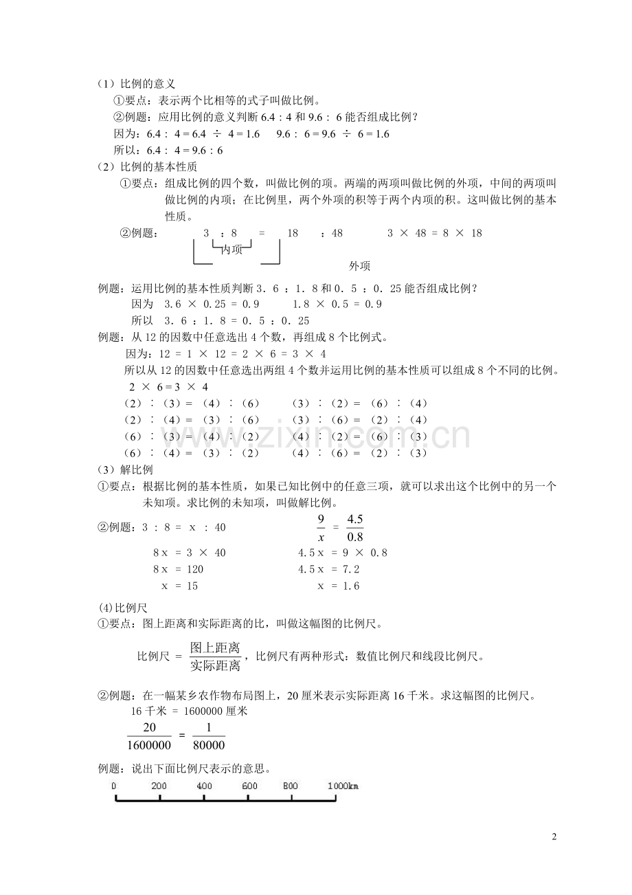 数与代数知识点梳理.doc_第2页