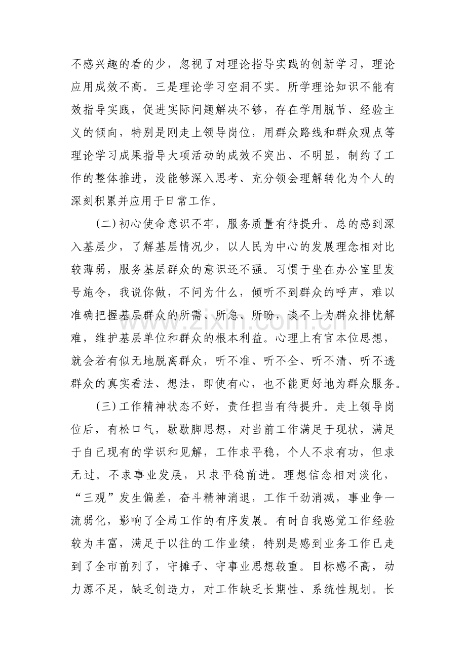 党史学习教育个人对照检查范文(12篇).pdf_第2页