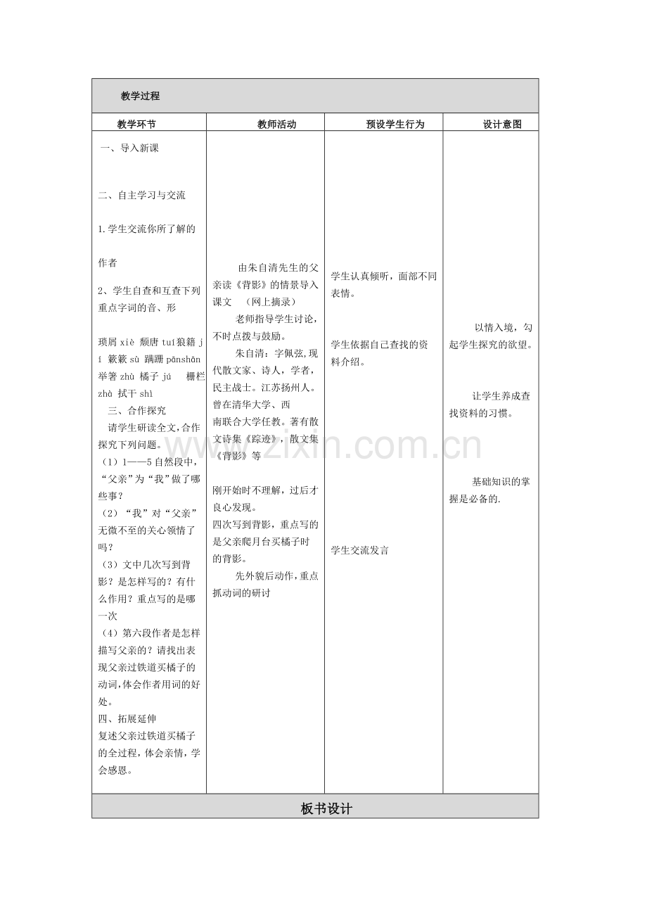 《背影》（作者：朱自清人教版八年级语文上册第二单元第七课）.doc_第2页