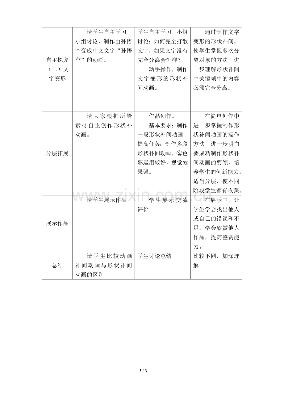 制作形状补间动画教学设计.doc_第3页