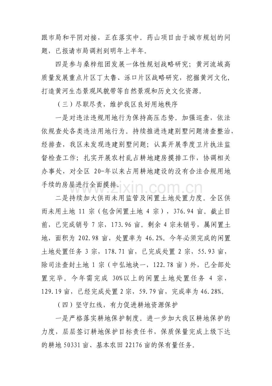 县自然资源局年度工作总结及下一步土地综合整治工作安排3篇.pdf_第3页