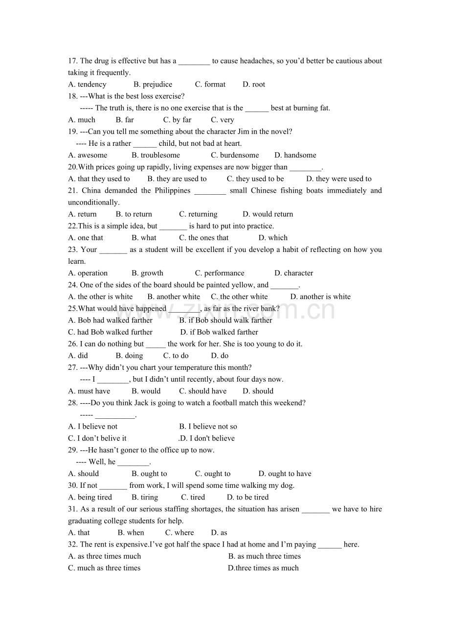 高二英语错题.doc_第2页