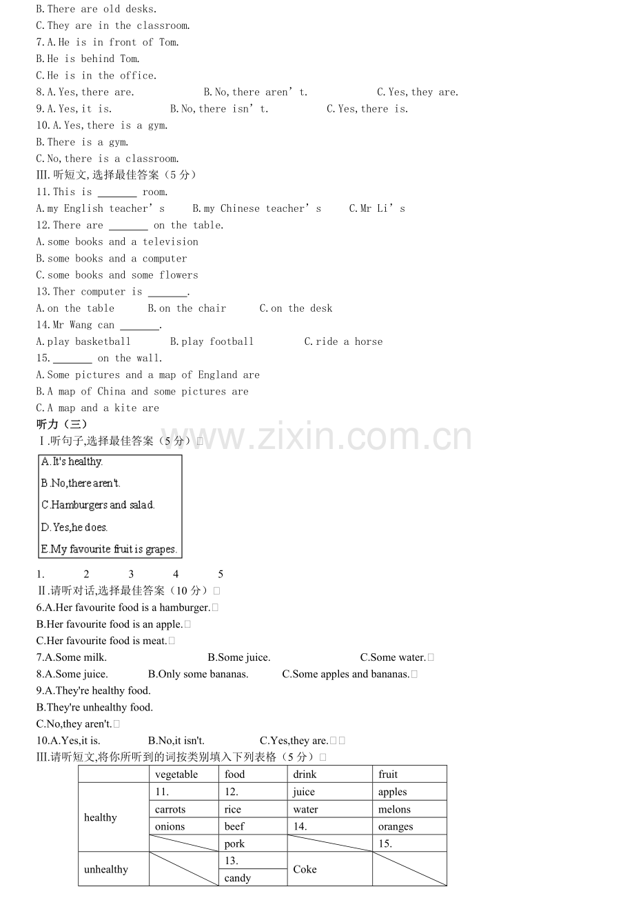 初中英语听力练习.doc_第2页