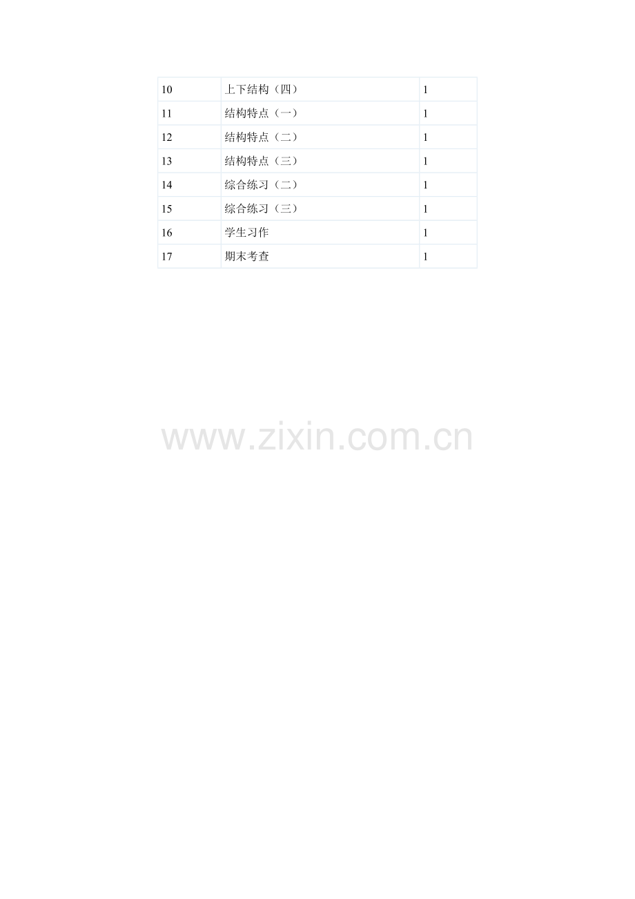 苏教版六年级上写字教学计划.doc_第2页