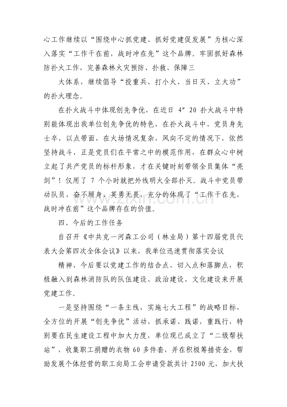 被巡察单位党组工作汇报材料(锦集4篇).pdf_第3页