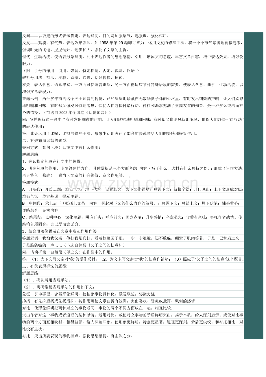 现代文阅读答题方法技巧汇总.doc_第2页