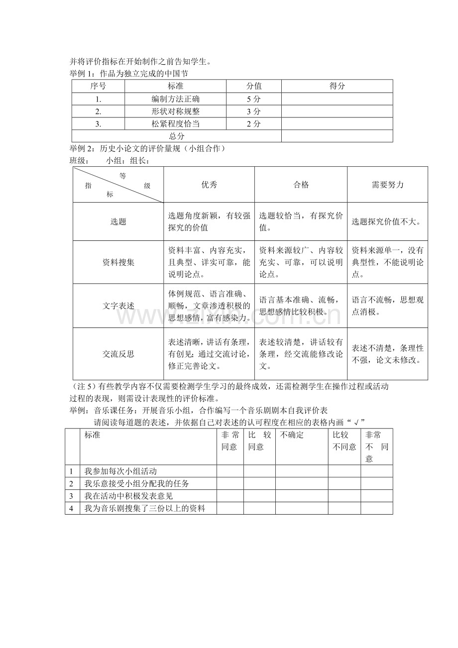 第四阶段重难点解决的教学效果检测表单.doc_第2页