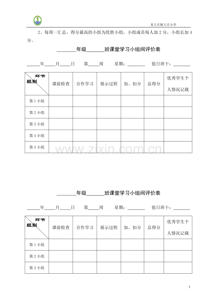 高效课堂小组评价细则.doc_第3页