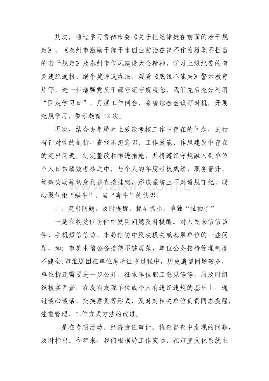 镇纪委开展审查调查安全工作自查自纠报告(通用5篇).pdf_第3页