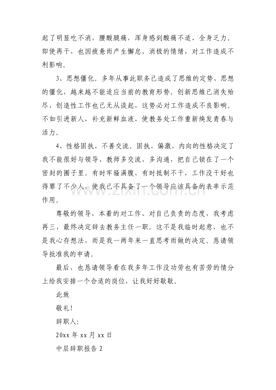 中层辞职报告集合5篇.pdf_第2页