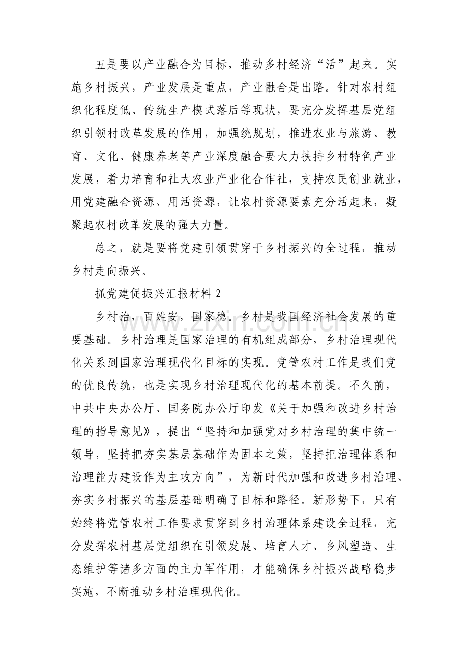 抓党建促振兴汇报材料三篇.pdf_第3页