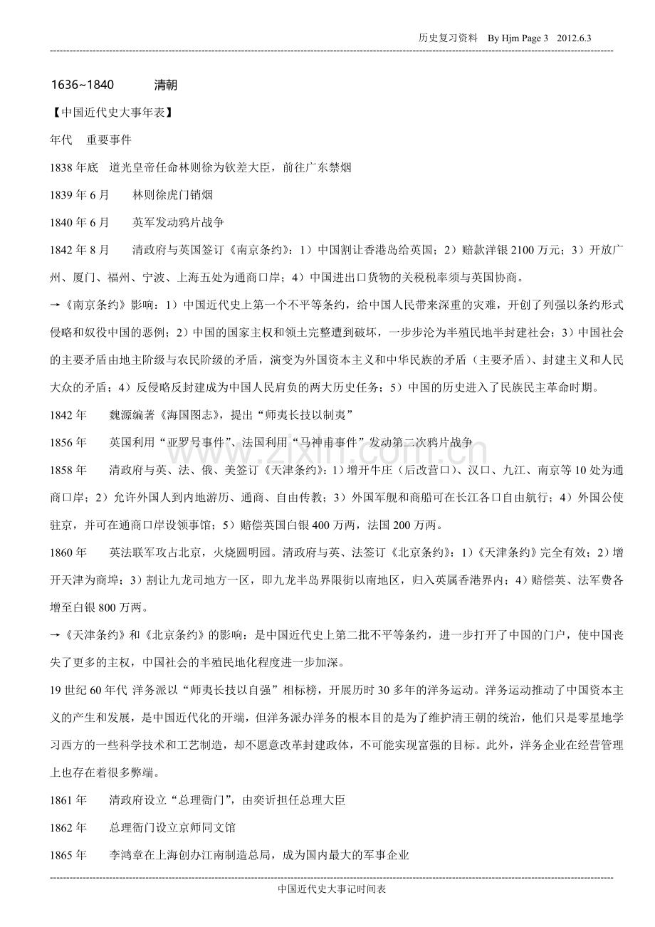 高中历史学业水平复习资料---年份表.doc_第3页