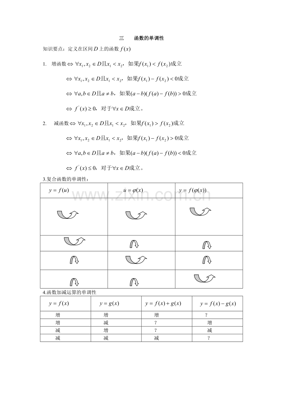 三函数的单调性.doc_第1页