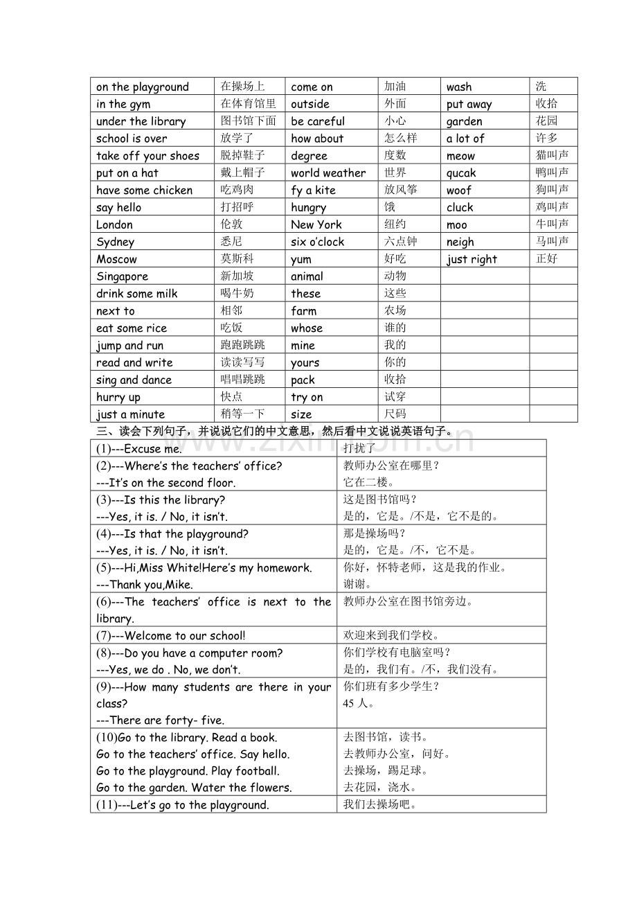 四年级下册英语期末复习每日必读.doc_第2页