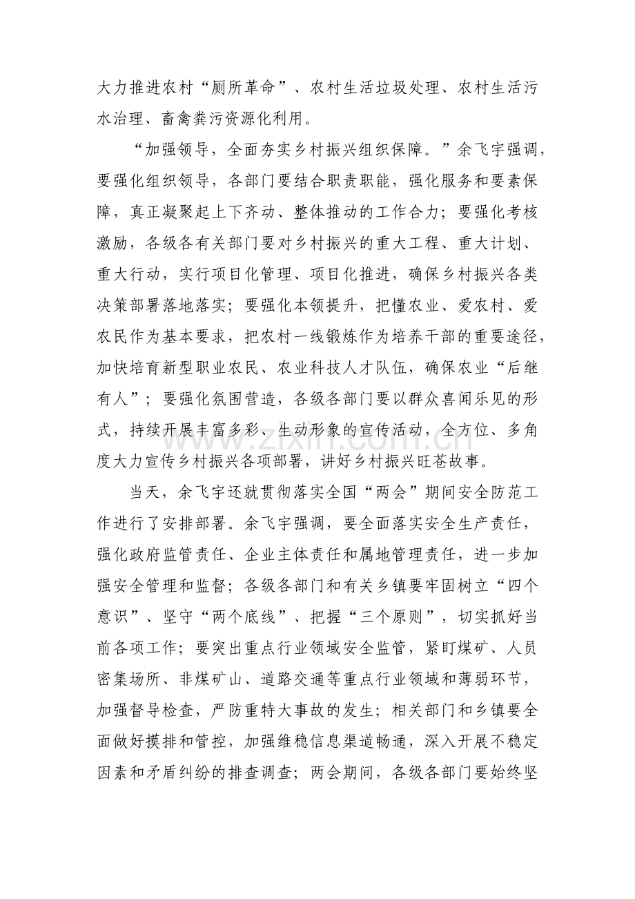 镇级乡村振兴战略汇报范文(3篇).pdf_第3页