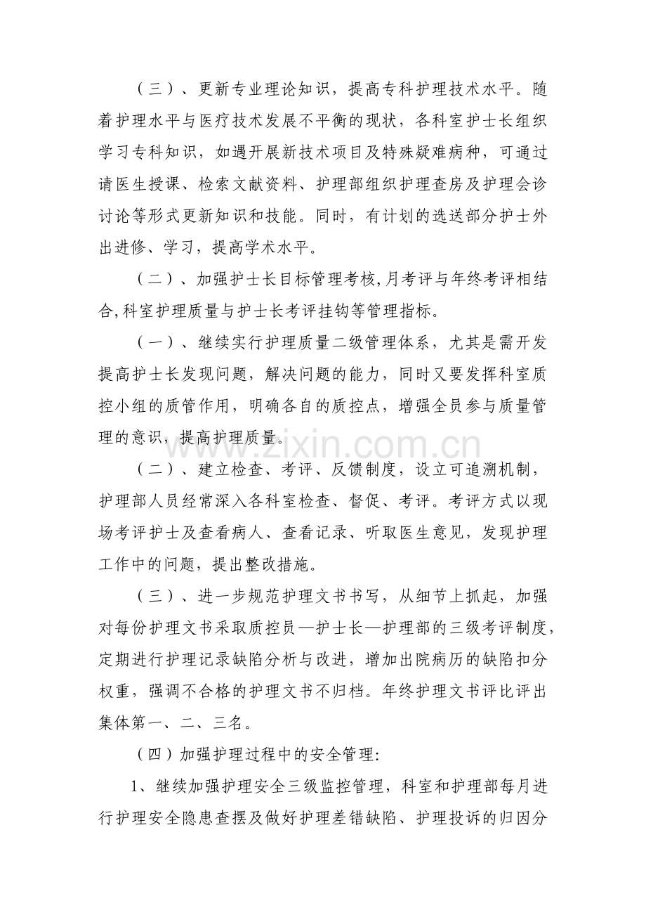 护理工作自查自纠报告范文(三篇).pdf_第2页