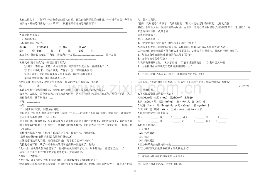 七年级语文基础练习.doc_第2页