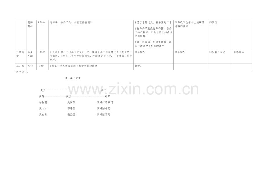 晏子使楚第二课时.doc_第3页