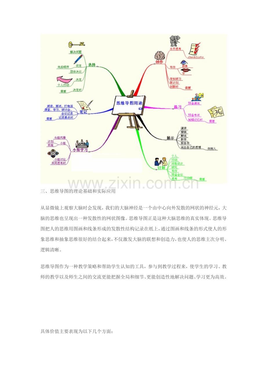 思维导图在教学中的应用实践与思考.doc_第3页