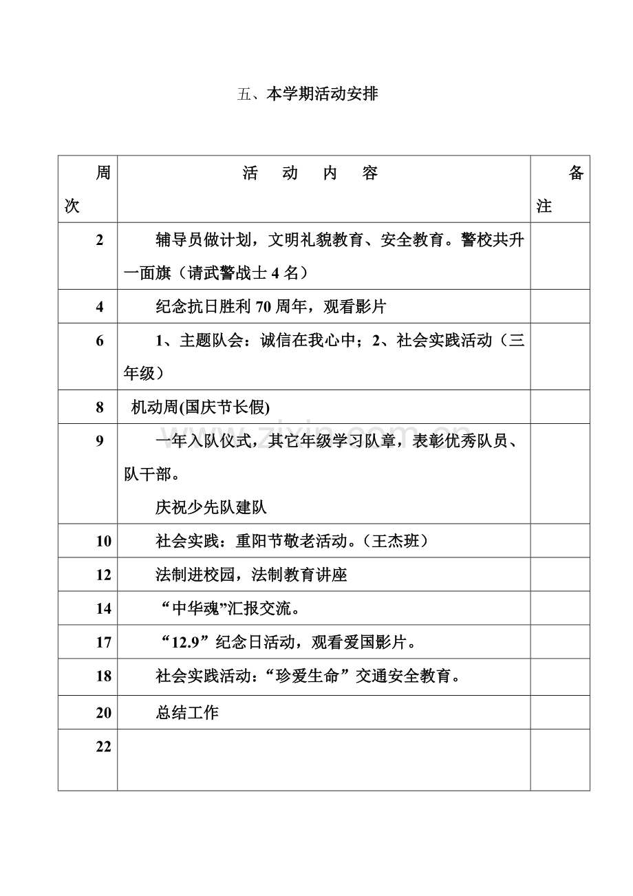 小学四年级上学期中队工作计划.doc_第3页