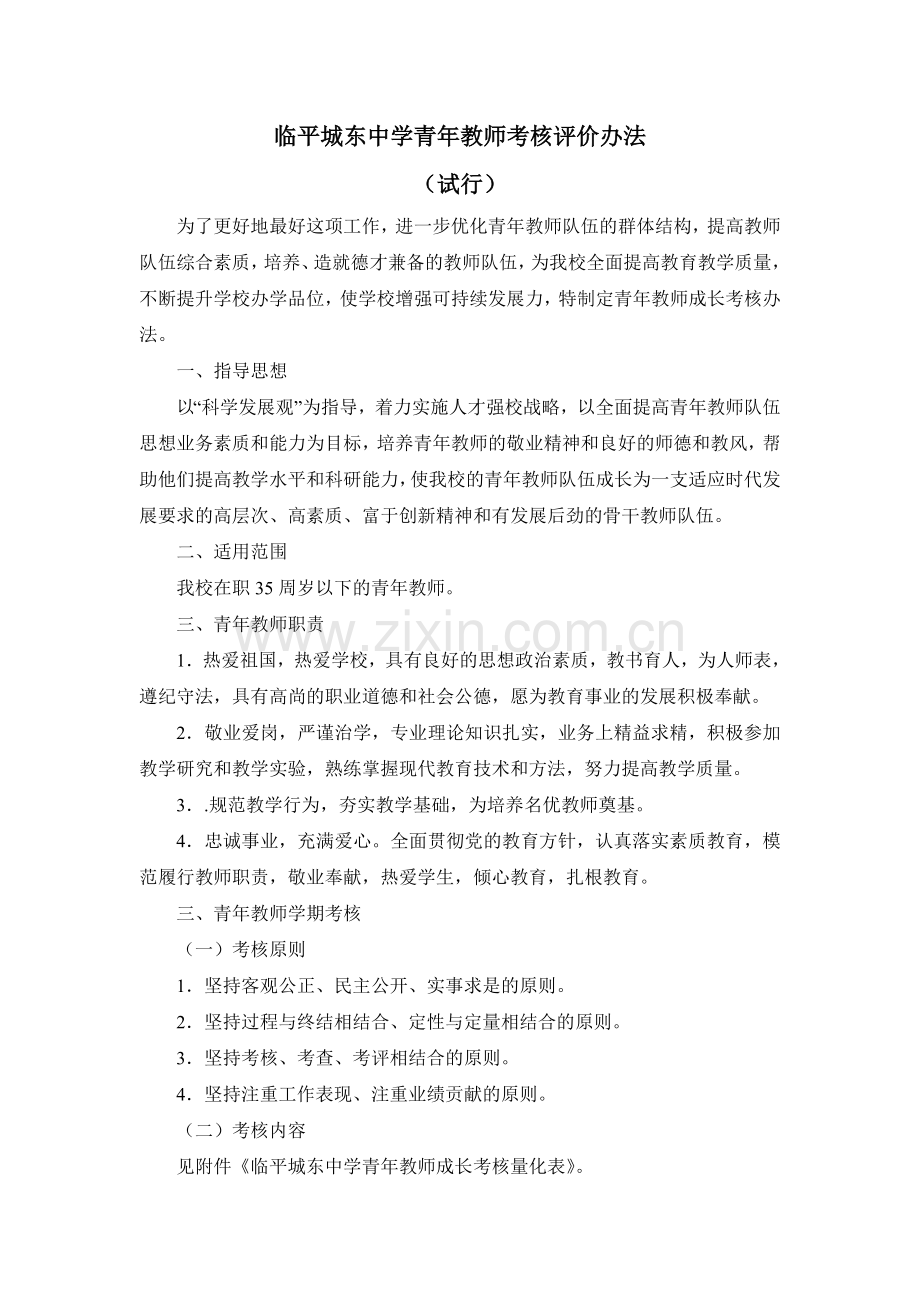 青年教师考核评价办法.doc_第1页