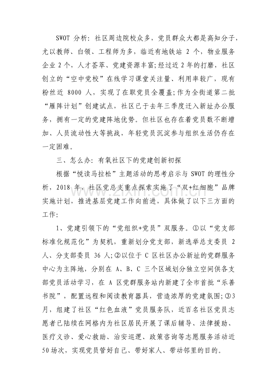 党支部特色亮点工作范文八篇.pdf_第3页