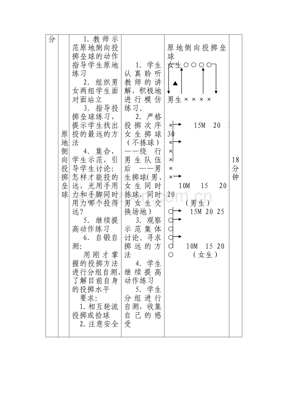 第八课时原地侧向投掷垒球.doc_第3页